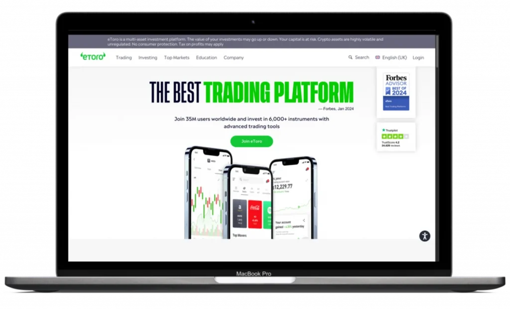 MacBook Pro eToro